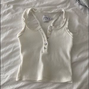 white princess polly tank